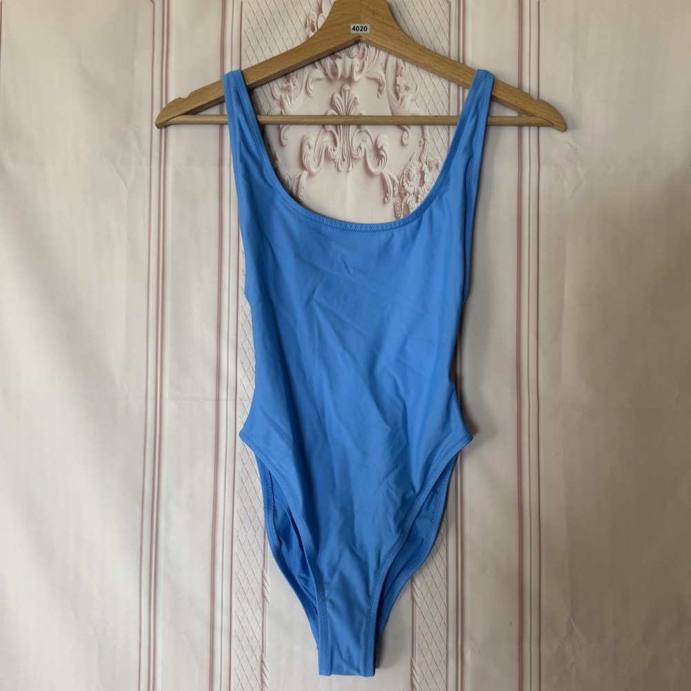 SKIMS Tide Scoop Neck One Piece Bodysuit Swim Women's Size XXS NWOT